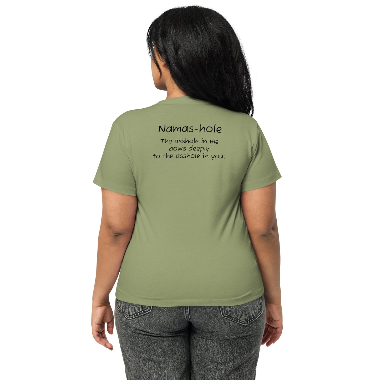 Women’s high-waisted t-shirt