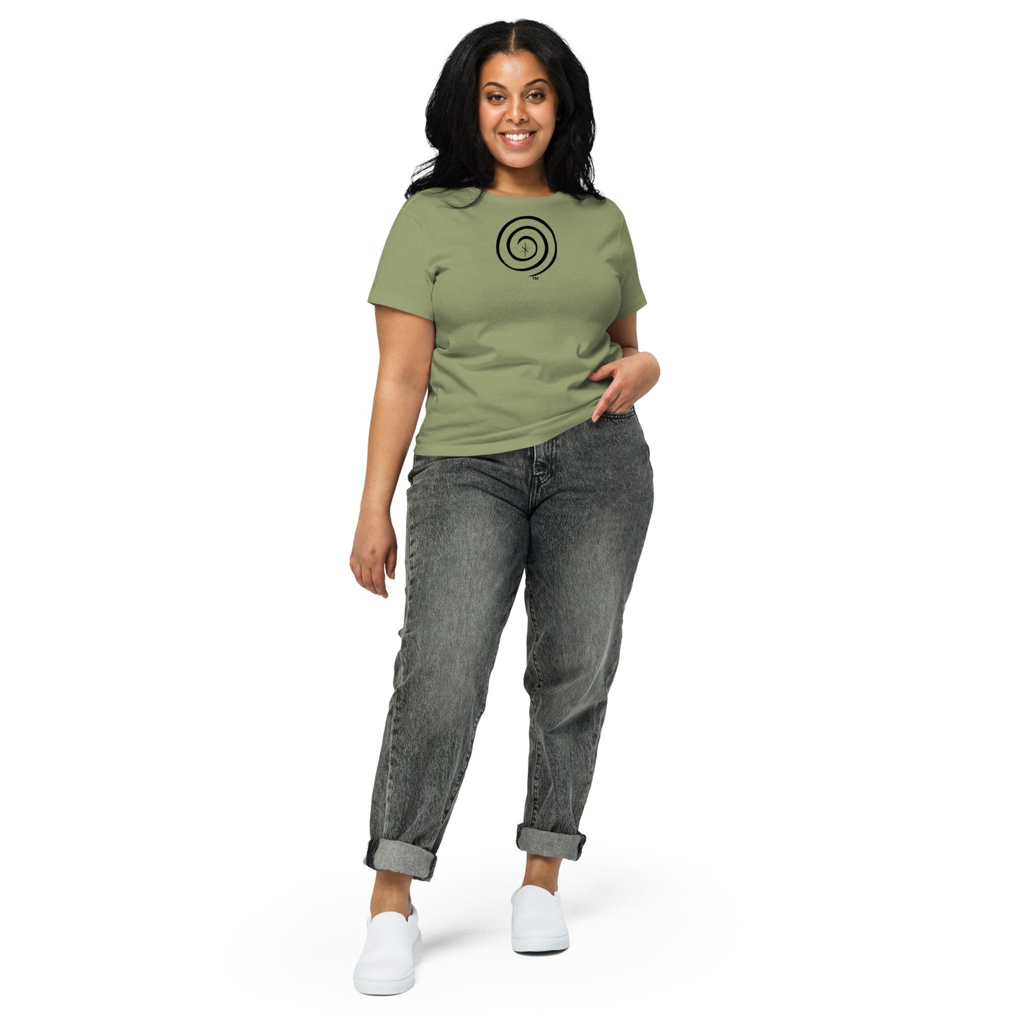 Women’s high-waisted t-shirt